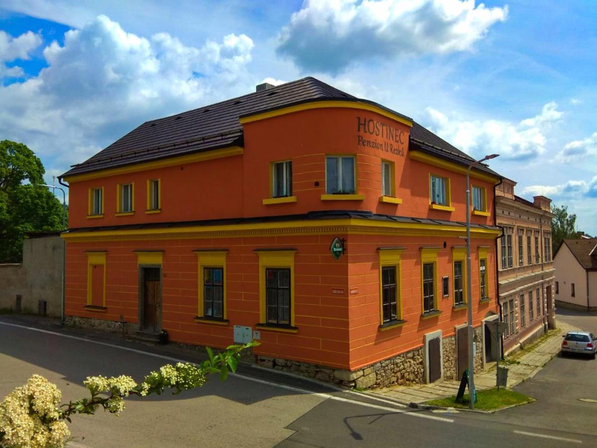 Hostinec a penzion U Rezků Jistebnice Exteriér fotografie